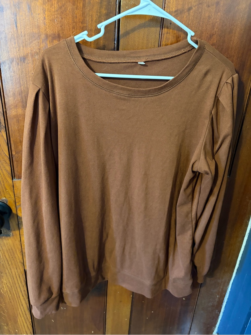 Camel Long Sleeve Shirt
